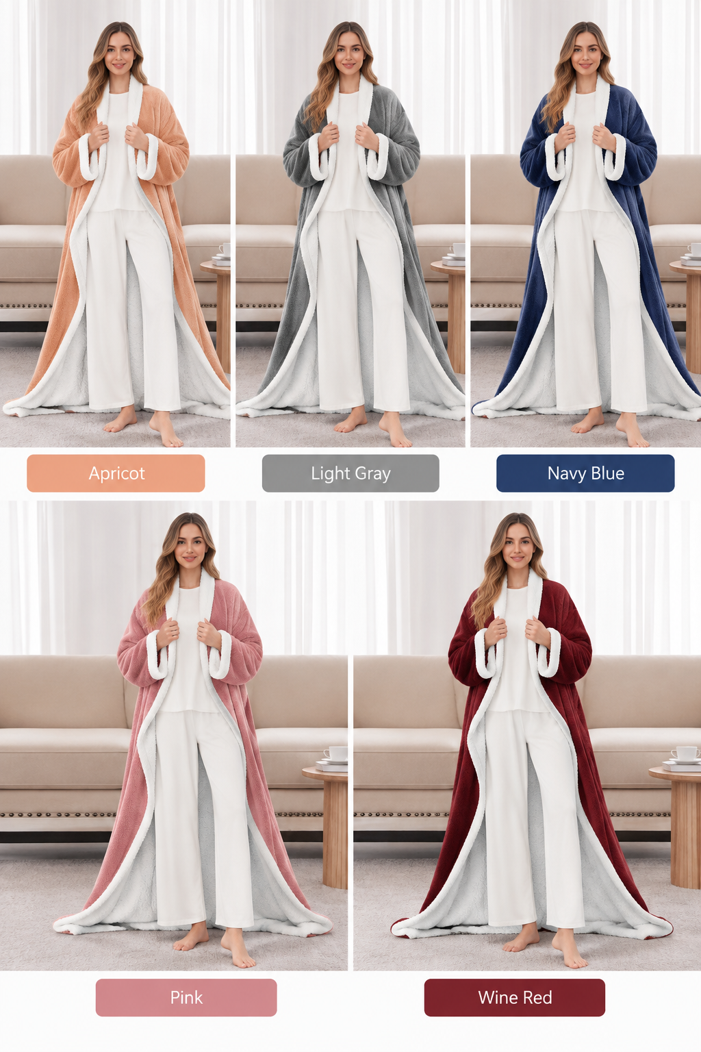 LUVIZORA CozyHeat™ Heated Wearable Blanket