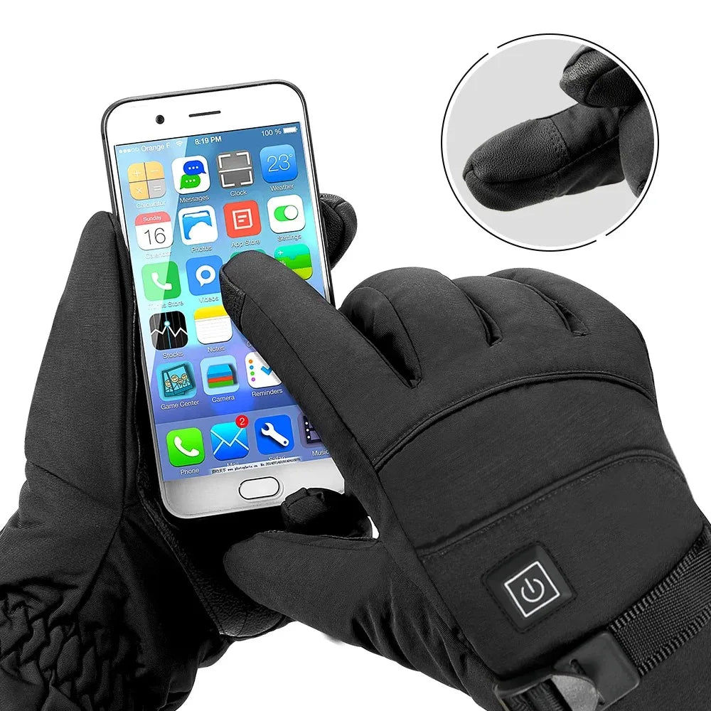 LUVIZORA ThermoGrip™ Heated Gloves