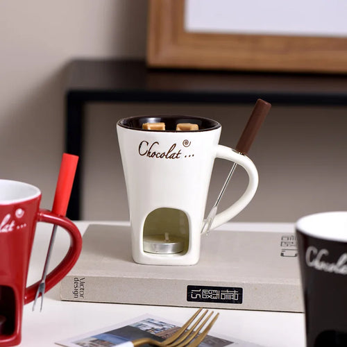 LUVIZORA MeltMate™ Chocolate Fondue Mug
