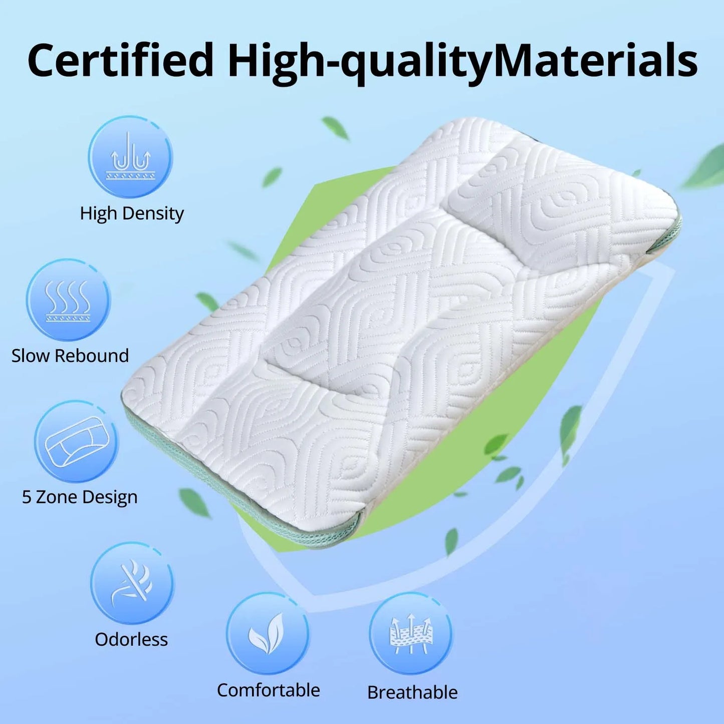 Orthopedic Pediatric Growth Support Pillow