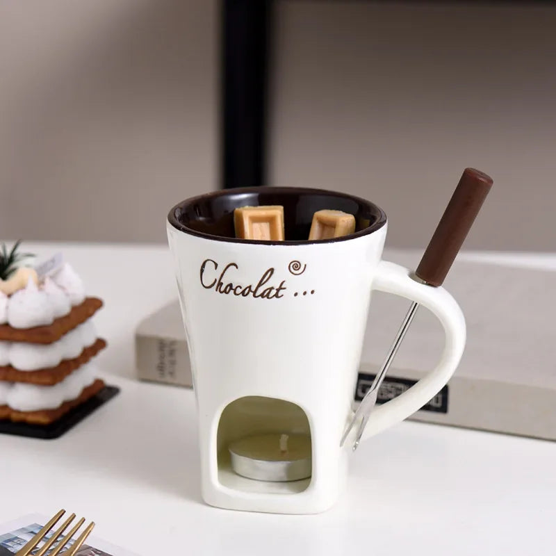 LUVIZORA MeltMate™ Chocolate Fondue Mug