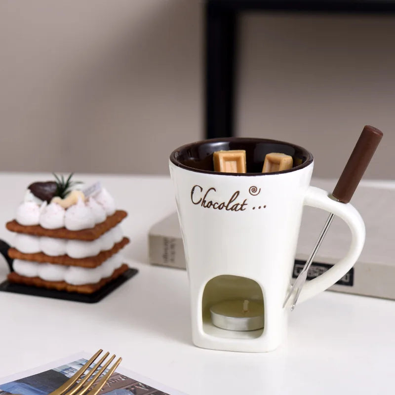 LUVIZORA MeltMate™ Chocolate Fondue Mug