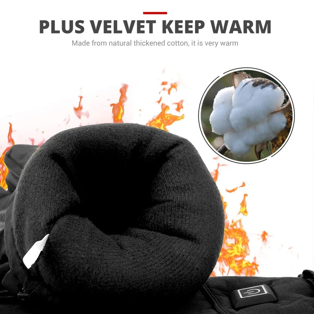 LUVIZORA ThermoGrip™ Heated Gloves